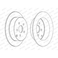 DDF1485C FERODO Гальмівний диск