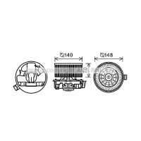 DN8383 AVA QUALITY COOLING Вентилятор салону