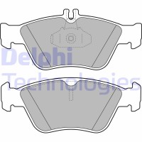 LP1588 DELPHI Комплект гальмівних колодок дисковий гальм