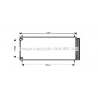 TO5406D AVA QUALITY COOLING Конденсатор кондиціонера