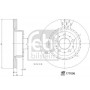 177006 FEBI BILSTEIN Гальмівний диск