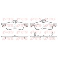 0862.12 REMSA Комплект гальмівних колодок дисковий гальм