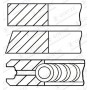 08-152000-00 GOETZE ENGINE Комплект поршневих кілець