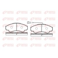 0959.01 REMSA Комплект гальмівних колодок дисковий гальм