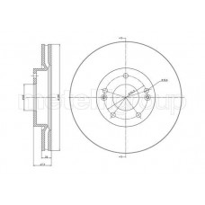 23-0927C METELLI Гальмівний диск