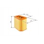 F 026 400 431 BOSCH Повітряний фільтр