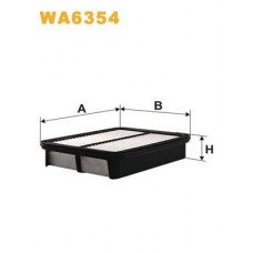 WA6354 WIX FILTERS Повітряний фільтр
