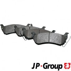 1363701110 JP GROUP Комплект гальмівних колодок дисковий гальм