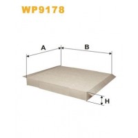 WP9178 WIX FILTERS Фільтр повітря у внутрішньому просторі