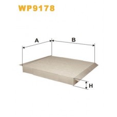 WP9178 WIX FILTERS Фільтр повітря у внутрішньому просторі