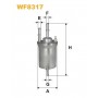 WF8317 WIX FILTERS Паливний фільтр