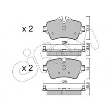 822-1013-0 CIFAM Комплект гальмівних колодок дисковий гальм