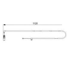 1 987 473 010 BOSCH Сигналізатор зносу гальмівних колодок