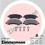 24484.190.2 ZIMMERMANN Комплект гальмівних колодок дисковий гальм