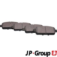 1263701510 JP GROUP Комплект гальмівних колодок дисковий гальм