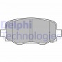 LP3253 DELPHI Комплект гальмівних колодок дисковий гальм