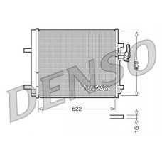 DCN10016 DENSO Конденсатор кондиціонера