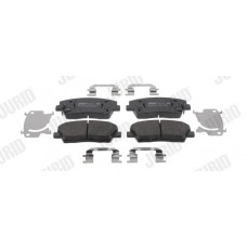 573819J JURID КомплеК т гальмівних колодок, дискове гальмо