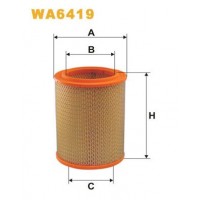 WA6419 WIX FILTERS Повітряний фільтр