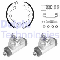 1052 DELPHI Комплект гальмівних колодок
