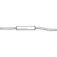 30414 SIGAM Середній глушник вихлопних газів