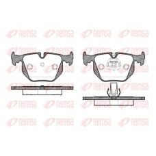 0381.30 REMSA Комплект гальмівних колодок дисковий гальм