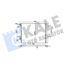 353150 KALE OTO RADYATÖR Конденсатор кондиціонера 353150 KALE OTO RADYATÖR Конденсатор кондиціонера