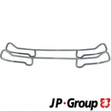 1263650110 JP GROUP Комплектуючі колодки дискового гальма