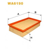 WA6190 WIX FILTERS Повітряний фільтр