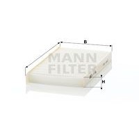 CU 21 005-2 MANN-FILTER Фільтр повітря у внутрішньому просторі