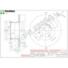 5154 PILENGA Гальмівний диск