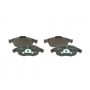 0 986 495 258 BOSCH Комплект гальмівних колодок дисковий гальм