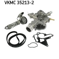 VKMC 35213-2 SKF Водяний насос комплект ручейкових ременів