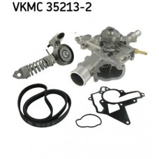 VKMC 35213-2 SKF Водяний насос комплект ручейкових ременів
