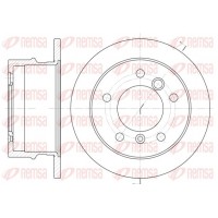 6565.00 REMSA Гальмівний диск