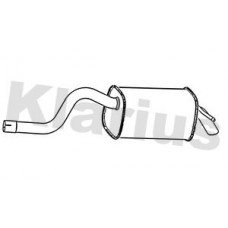 221655 KLARIUS Глушник вихлопних газів кінцевий