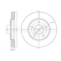 800-1381C CIFAM Гальмівний диск