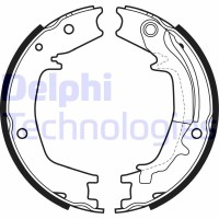 LS1985 DELPHI Комплект гальмівних колодок, стояночная тормозная система