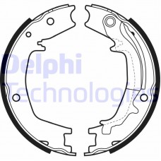 LS1985 DELPHI Комплект гальмівних колодок, стояночная тормозная система