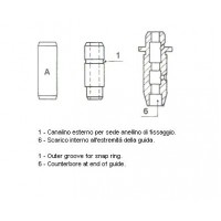 01-S2911 METELLI Напрямна втулка клапана
