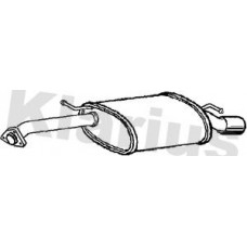 220951 KLARIUS Глушник вихлопних газів кінцевий