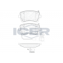 181674-203 ICER Комплект гальмівних колодок дисковий гальм