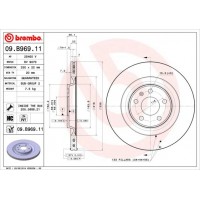 09.B969.11 BREMBO Гальмівний диск