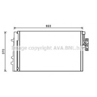 BWA5479D AVA QUALITY COOLING Конденсатор кондиціонера