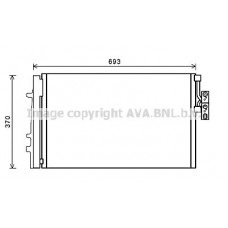 BWA5479D AVA QUALITY COOLING Конденсатор кондиціонера