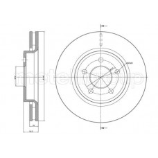 800-1568C CIFAM Гальмівний диск