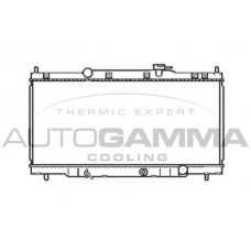 103928 AUTOGAMMA Радіатор охолодження двигуна