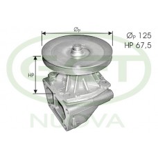 PA10503 GGT Водяний насос охолодження двигуна