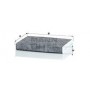 CUK 25 012 MANN-FILTER Фільтр повітря у внутрішньому просторі