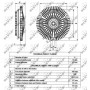 49538 NRF Зчеплення вентилятор радіатора